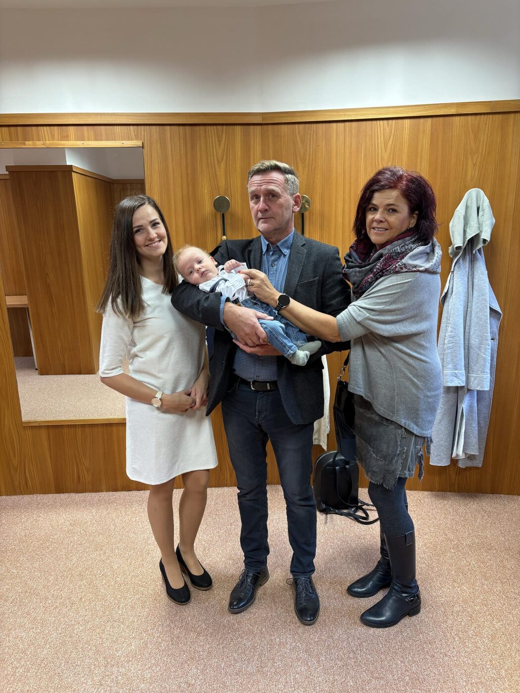 Ivan s rodinou a nejmladším vnukem